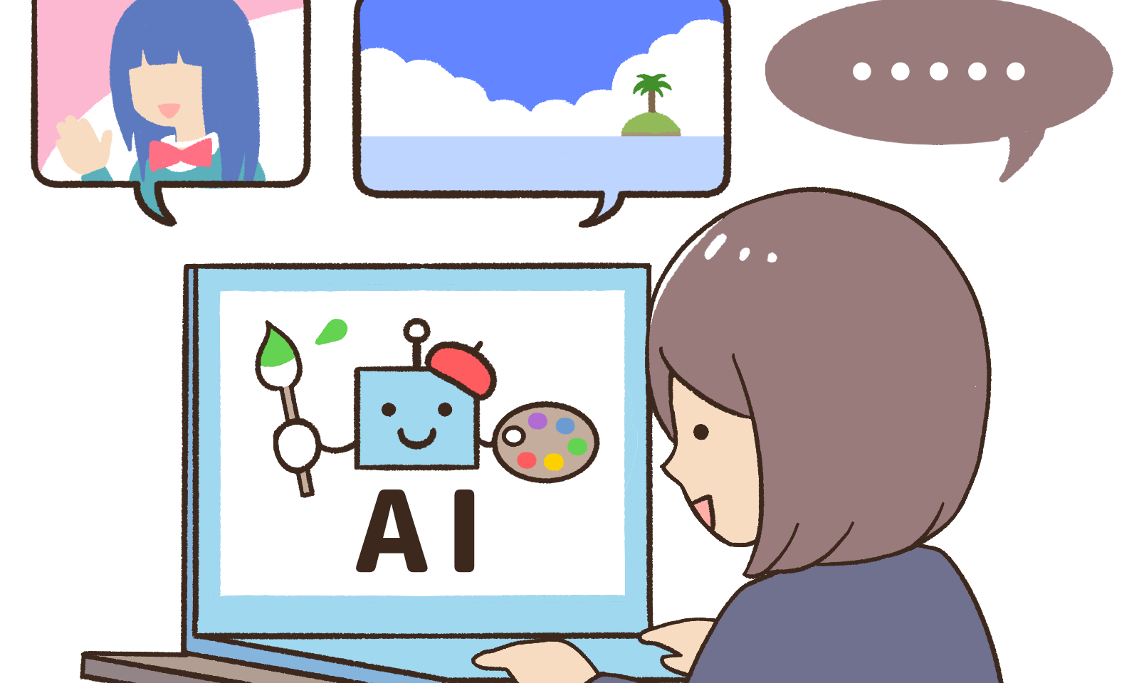 子ども会の広報にAIを導入した結果と大学生ボランティアとの検証